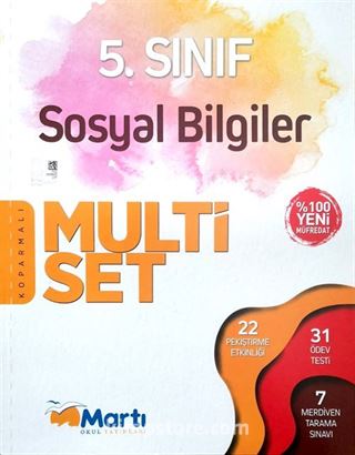 5. Sınıf Sosyal Bilgiler Multi Set