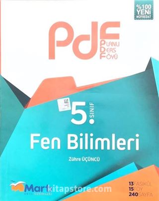 5. Sınıf Fen Bilimleri Pdf Planlı Ders Föyü