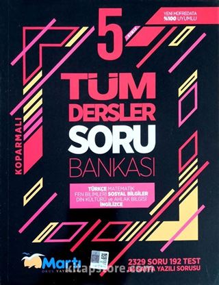 5. Sınıf Tüm Dersler Soru Bankası