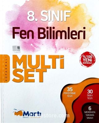 8. Sınıf Fen Bilimleri Multi Set