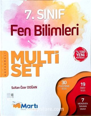 7. Sınıf Fen Bilimleri Multi Set