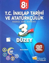 8. Sınıf T. C. İnkılap Tarihi ve Atatürkçülük 3 Düzey Fasikül Soru Bankası