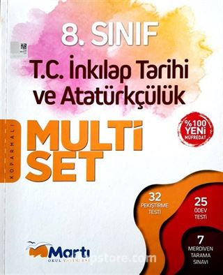 8. Sınıf T. C. İnkılap Tarihi Ve Atatürkçülük Multi Set