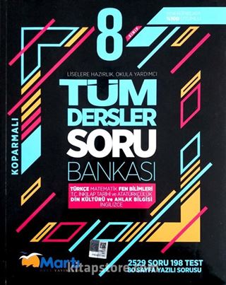 8. Sınıf Tüm Dersler Soru Bankası