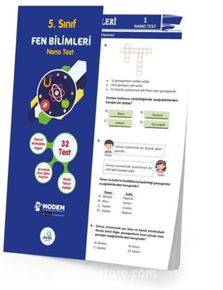 5. Sınıf Fen Bilimleri Nano Test (Yaprak Test)