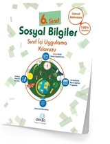 6. Sınıf Sosyal Bilgiler Sınıf İçi Uyguama Kılavuzu