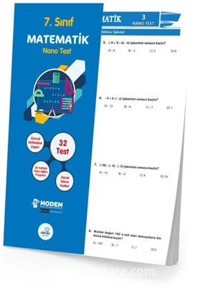 7. Sınıf MatematikNano Test (Yaprak Test)