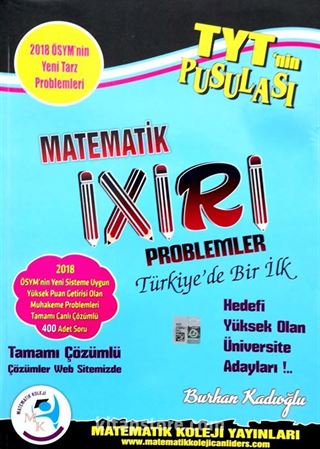 TYT'nin Pusulası Matematik İxiri Problemler