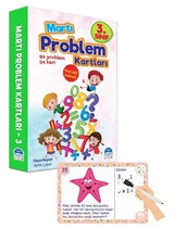 Martı Problem Kartları 3. Sınıf / Yaz-Sil Özellikli