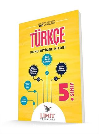 5. Sınıf Türkçe Konu Bitirme Kitabı