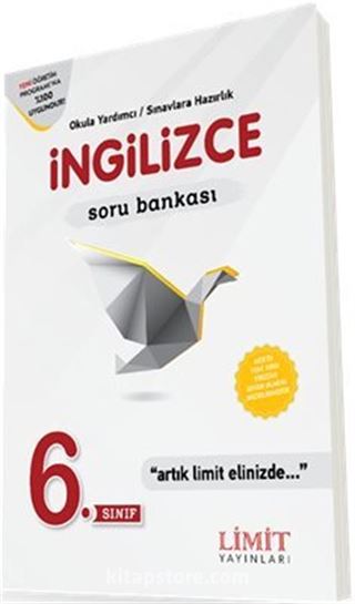 6. Sınıf İngilizce Soru Bankası Kitabı