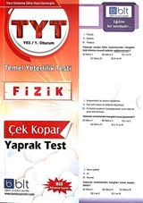 TYT Fizik Çek Kopar Yaprak Test