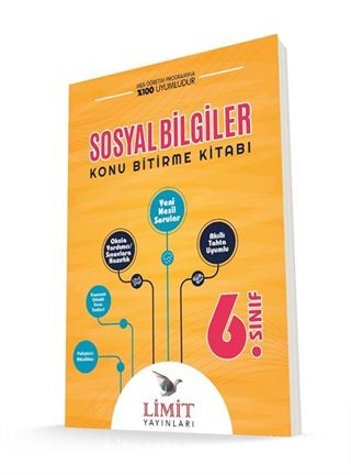 6. Sınıf Sosyal Bilgiler Konu Bitirme Kitabı