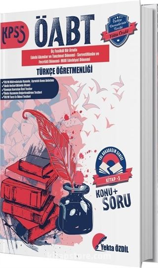 KPSS ÖABT Türkçe Öğretmenliği Yol Arkadaşım Serisi 3.Kitap