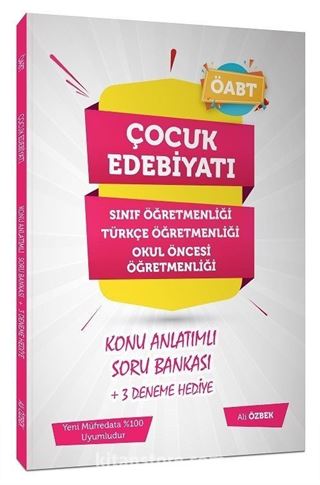 ÖABT Çocuk Edebiyatı Konu Anlatımlı Soru Bankası