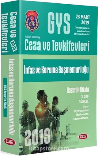 2019 GYS Ceza ve Tevkifevleri İnfaz ve Koruma Başmemurluğu Hazırlık Kitabı