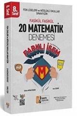 2019 LGS Farklı İsem 8. Sınıf Matematik 20 Deneme