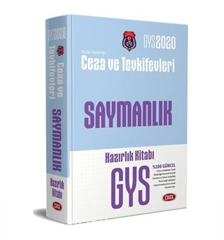 2020 GYS Ceza ve Tevkifevleri Saymanlık Hazırlık Kitabı