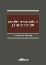 Kambiyo Senetlerinde Şahsi Defiler