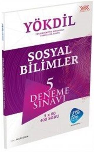 YÖKDİL Sosyal Bilimleri 5 Deneme Sınavı (9610)