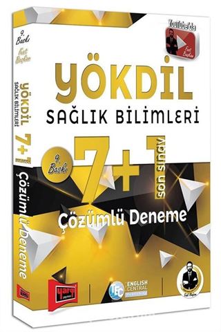 YÖKDİL Sağlık Bilimleri 7+1 Çözümlü Deneme