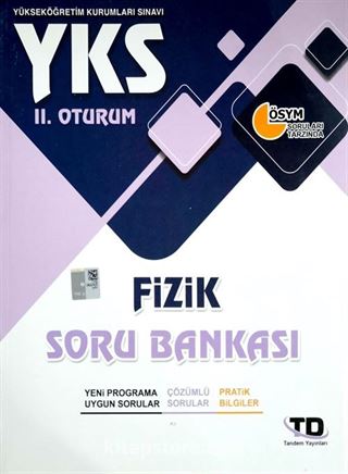 YKS 2. Oturum Fizik Soru Bankası