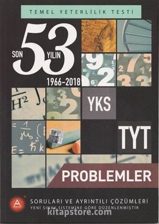 TYT Son 53 Yılın Çıkmış Problemler Soru Bankası