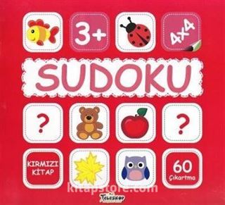 Sudoku 4x4 Kırmızı Kitap