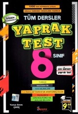 8. Sınıf Tüm Dersler Yaprak Test