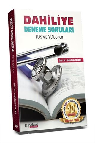 Dahiliye Deneme Soruları TUS ve YDUS İçin