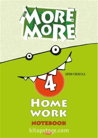 4.Sınıf More and More Home Work Notebook