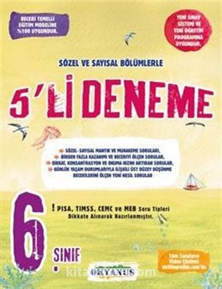 6. Sınıf 5'li Deneme