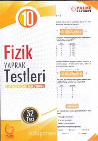 10. Sınıf Fizik Yaprak Testleri