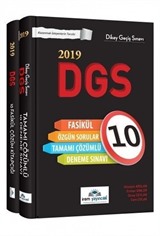 2019 DGS Tamamı Çözümlü 10 Fasikül Deneme