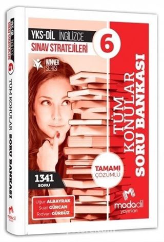 YKS DİL Tamamı Çözümlü Tüm Konular Soru Bankası 6