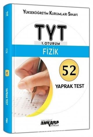 TYT 1. Oturum Fizik 52 Yaprak Test