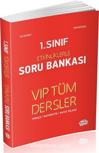 1. Sınıf VIP Tüm Dersler Etkinliklerle Soru Bankası