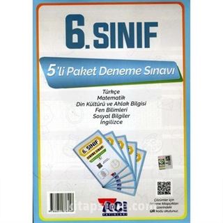 6. Sınıf 5 li Paket Deneme Sınavı