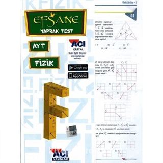 AYT Fizik EFSANE Çek Kopart Yaprak Test