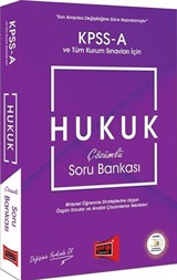 KPSS A Grubu Hukuk Çözümlü Soru Bankası