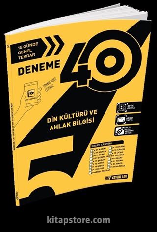 5. Sınıf Din Kültürü ve Ahlak Bilgisi 40'lı Deneme