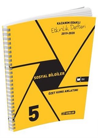 5. Sınıf Sosyal Bilgiler Özet Konu Anlatımı Etkinlik Kitabı