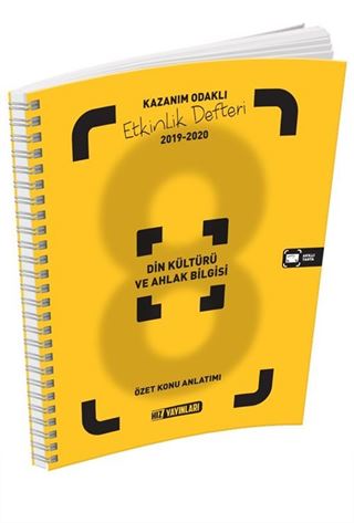 8. Sınıf Din Kültürü ve Ahlak Bilgisi Özet Konu Anlatımı Etkinlik Defteri