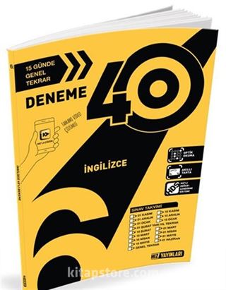 6. Sınıf İngilizce 40'lı Deneme