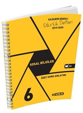 6. Sınıf Sosyal Bilgiler Özet Konu Anlatımı Etkinlik Kitabı