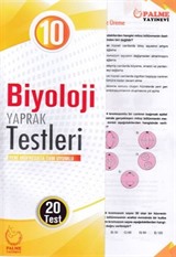 10. Sınıf Biyoloji Yaprak Test