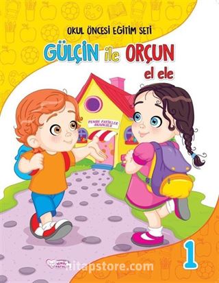 Gülçin İle Orçun Okul Öncesi Eğitim Seti( 3-4 Yaş)