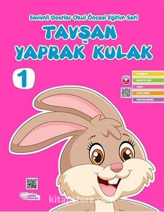 Sevimli Dostlar Okul Öncesi Eğitim Seti (4-5 Yaş) (8 Kitap)