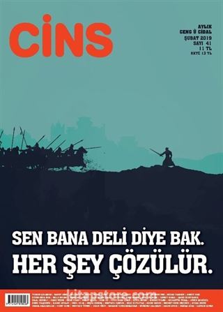 Cins Aylık Kültür Dergisi Sayı:41 Şubat 2019