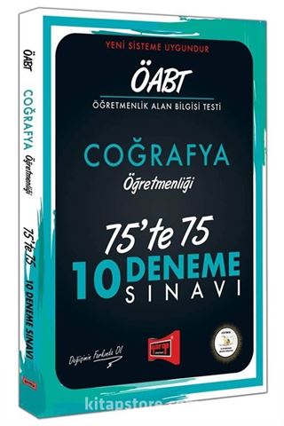 ÖABT Coğrafya Öğretmenliği 75'te 75 10 Deneme Sınavı